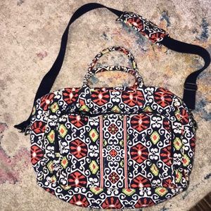 [Vera Bradley] Duffle Bag with Detachable Strap